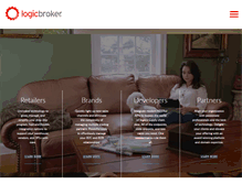 Tablet Screenshot of logicbroker.com